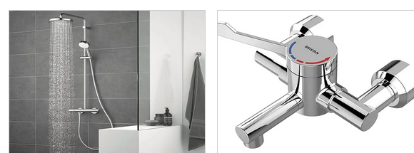 Feel tapnshowers Refined Fixtures and Finishes in the Bathroom