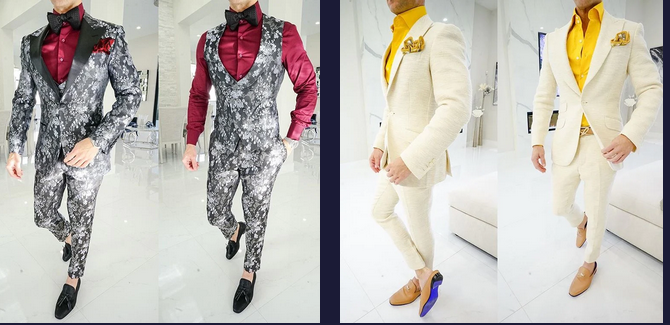 Luxury Menswear in step with striking and innovative patterns