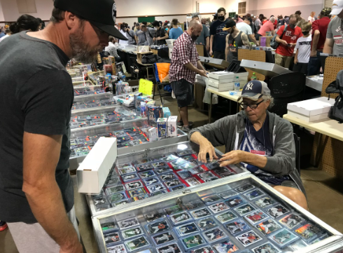 Make New Acquaintances in a North Carolina Card Show