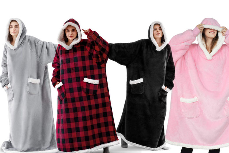 Relaxation Redefined: The Perfect Blend of Comfort in an Oversized Hoodie Blanket